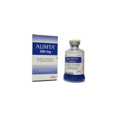 Упаковка препарата ALIMTA 500 мг, лиофилизат